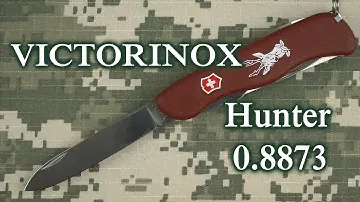 Демонстрация Victorinox Hunter Red 0.8873