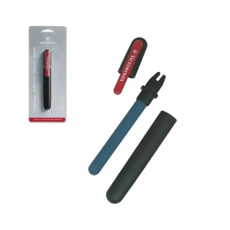 Подарочная точилка для ножей VICTORINOX, карманная, универсальная, в блистере, 4.3323-2
