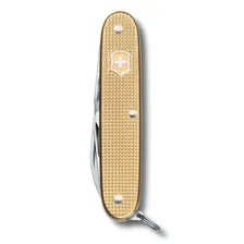 Нож Victorinox Alox Pioneer, 93 мм, 8 функций, золотистый (подар. упаковка)