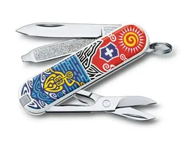 Нож-брелок Victorinox Classic LE 2018, 58 мм, 7 функций,