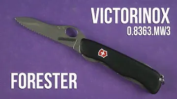 Распаковка Victorinox Forester (0.8363.MW3)