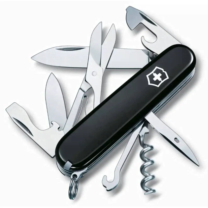 Нож перочинный Victorinox Climber (1.3703.3) 91мм 14функц. черный карт.коробка-0