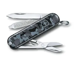 Нож VICTORINOX Classic, 58 мм, 7 функций, морской камуфляж