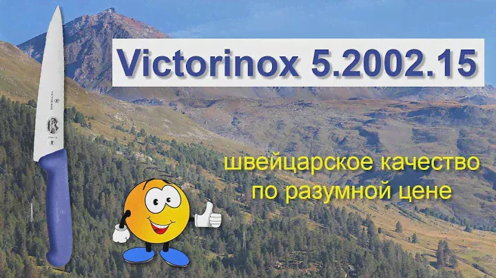 Кухонный нож Victorinox 5.2002.15 - оптимальный выбор за 1500 руб