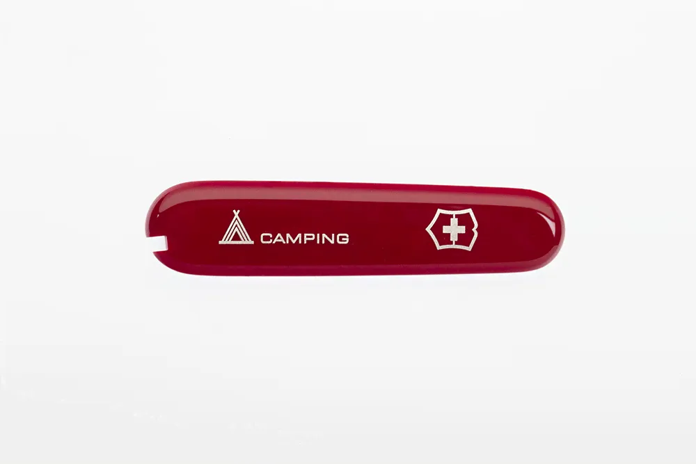 Передняя накладка для ножей 91 мм, пластиковая, красная VICTORINOX C.3671.3.10