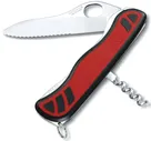 Нож Victorinox Sentinel One Hand, 111мм, красн./черн.