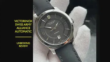 Victorinox Swiss Army Alliance Automatic 241869 Watch | Review Valjoux Relogios