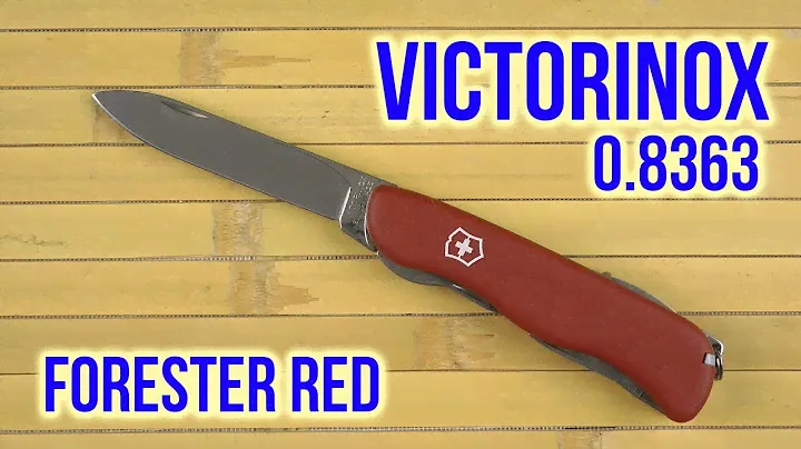 Распаковка Victorinox Forester Red 0.8363