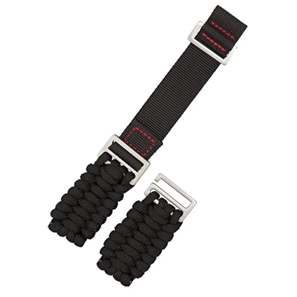 Браслеты для часов Victorinox Uhrenarmband 21mm Stoff Schwarz - Uhrband Set 005257-0