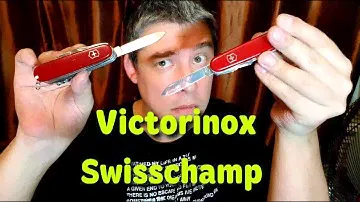 Victorinox Swisschamp нож - Сравнение оригинала и подделки // Original vs Fake