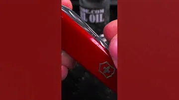 Cleaning and Oiling a Victorinox Swiss Army Knife 2-10 #pocketknives #victorinox #survival