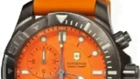 Victorinox Swiss Army Men's 241423 Dive Master 500 Orange Chronograph Dial Watch