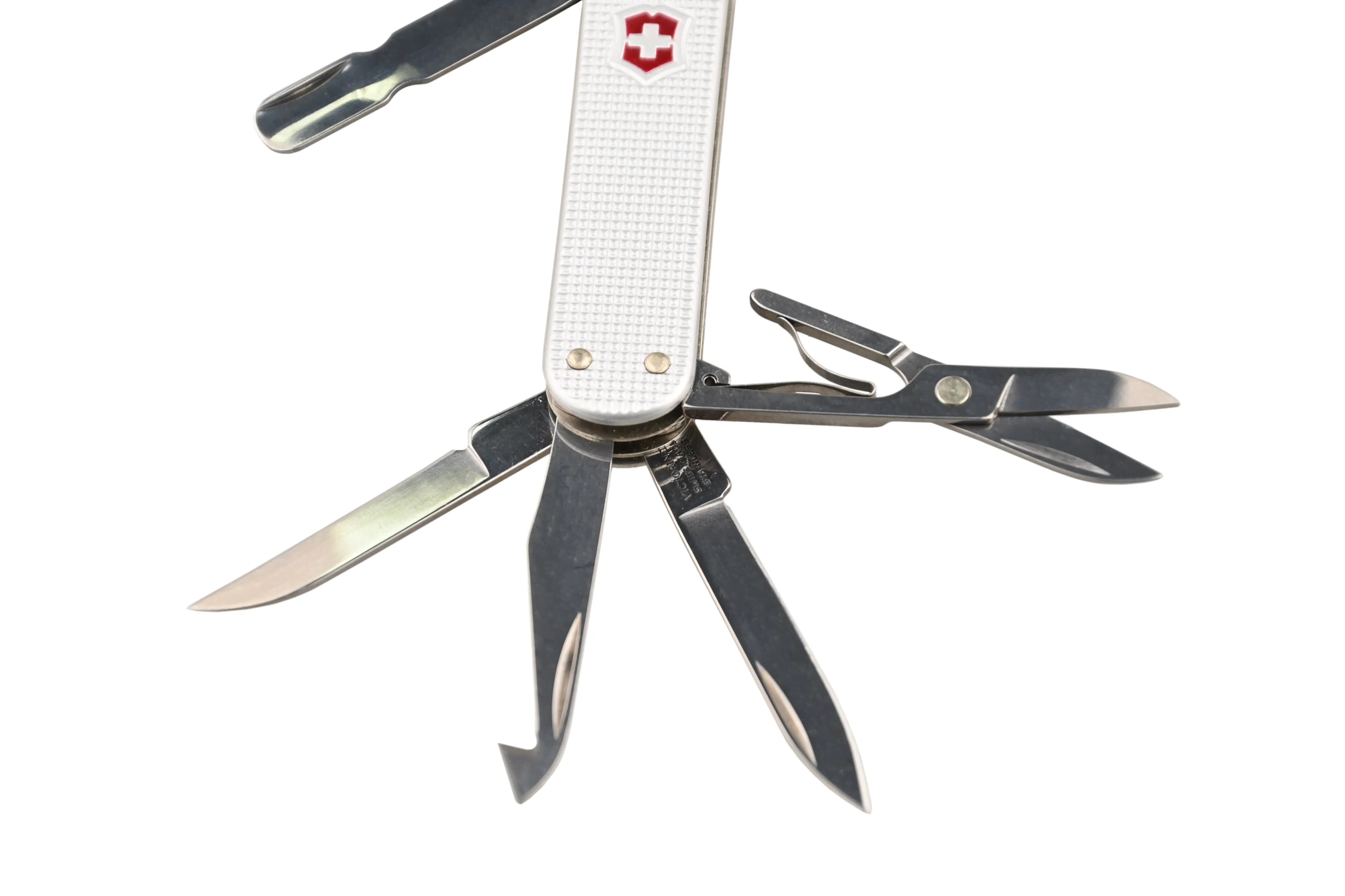 Нож Victorinox MiniChamp Alox 58мм 14 функций серебрянный-0