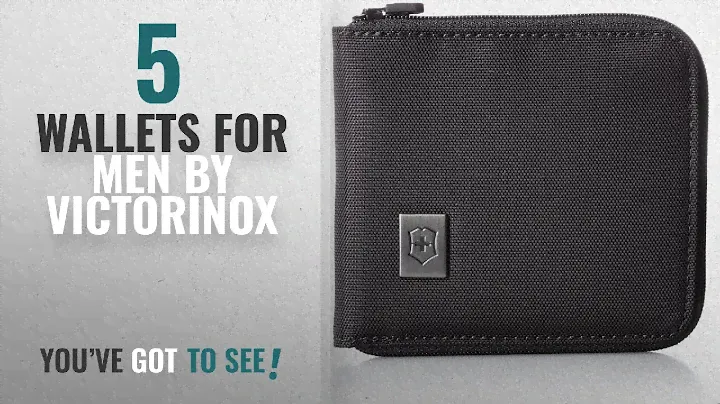 Top 10 Victorinox Wallets For Men [2018]: Victorinox Unisex Black Wallet 31172601