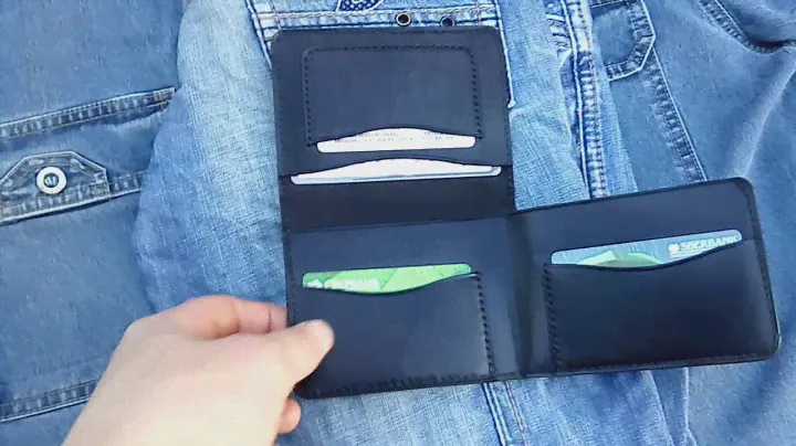 Leather Tri-Fold Wallet
