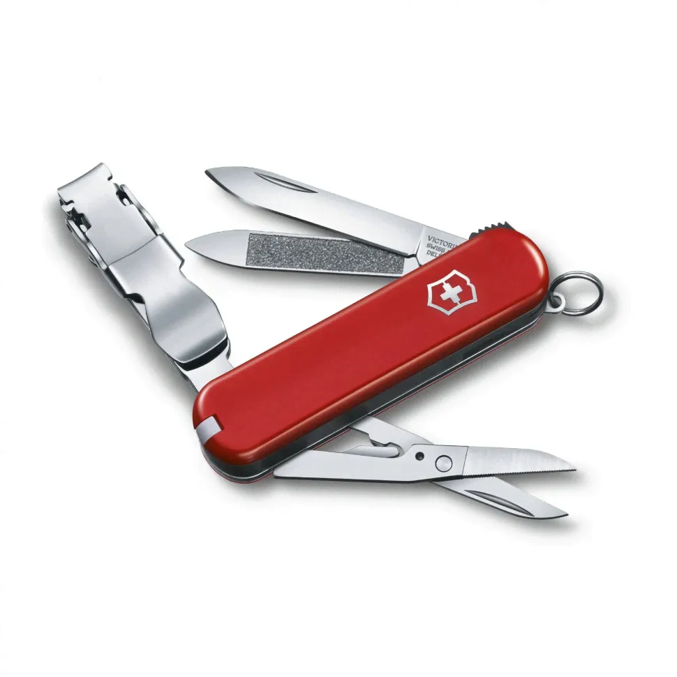 Нож перочинный Victorinox Nail Clip 580 (0.6463.T) 8 функций Красный
