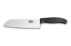 Кухонный нож Victorinox SANTOKU с воздушными карманами 6.8523.17