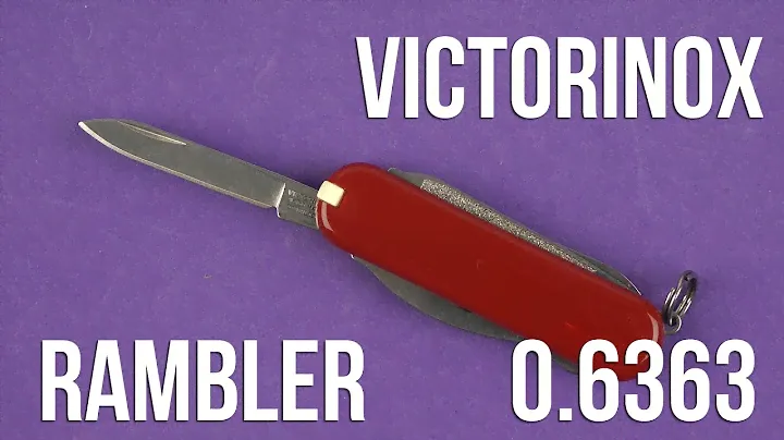 Распаковка Victorinox Rambler 0.6363