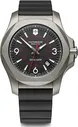 NEW VICTORINOX I.N.O.X. Titanium Mens Grey Dial Black Strap Watch 241883 $695