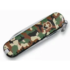 Victorinox швейцарский перочинный нож Classic 58мм 7 функций камуфляж (0.6223.94)