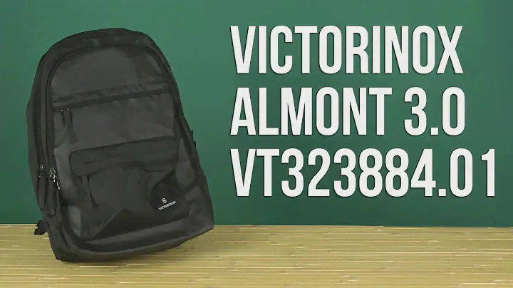 Распаковка Victorinox Altmont 3.0 20 л Черный Vt323884.01