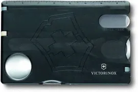Швейцарская карта Victorinox Swiss Card Nailcare (0.7240.T3) черный полупрозрачный коробка подарочная