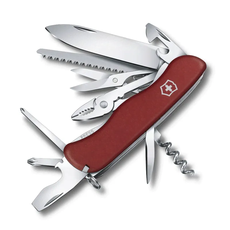Нож перочинный VICTORINOX Hercules, 111 мм, 18 функций, с фиксатором лезвия, красный - 0.8543-0