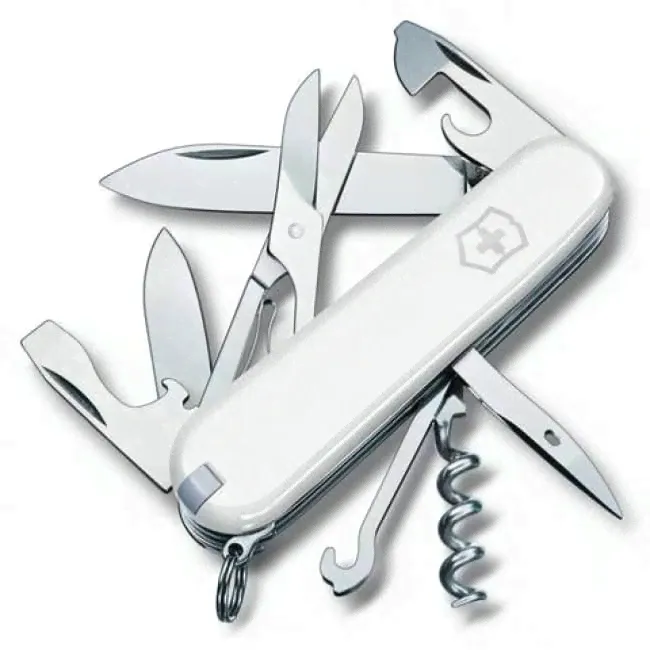 Нож Victorinox Climber, 91 мм, 14 функций, белый