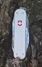 Swiss Army Knife, MiniChamp Silver Alox, Victorinox 0.6381.26US2, New In Box