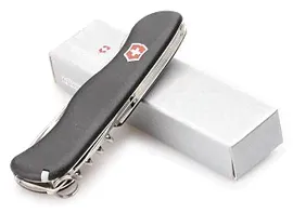 Нож Victorinox Nomad One hand 111мм черный