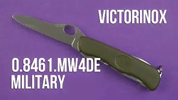 Распаковка Victorinox Military (0.8461.МW4DE)