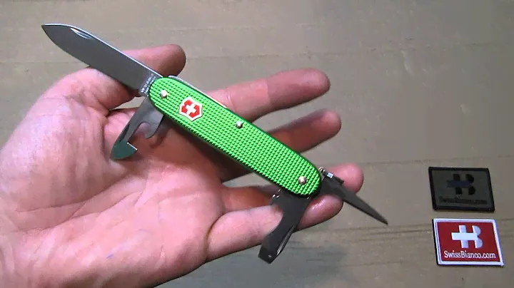 victorinox apocalypse green pioneer - swissbianco edition
