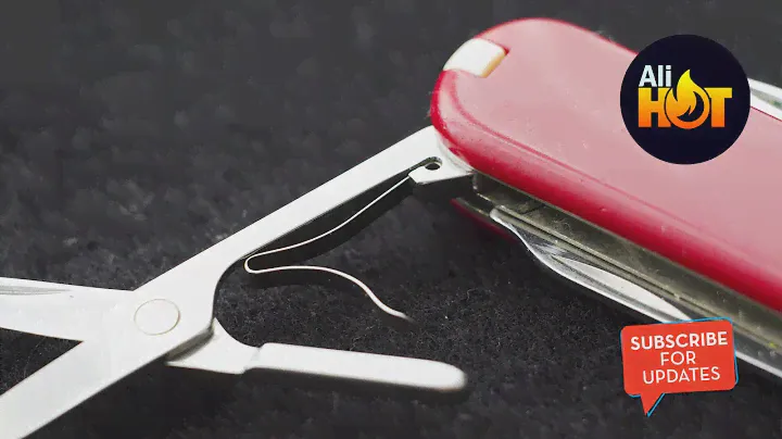 Пружина для ножниц Victorinox к ножам Classic SD 58мм - распаковка посылки с eBay