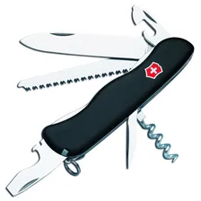 Нож перочинный Victorinox Forester (0.8363.3) 12 функций Чёрный