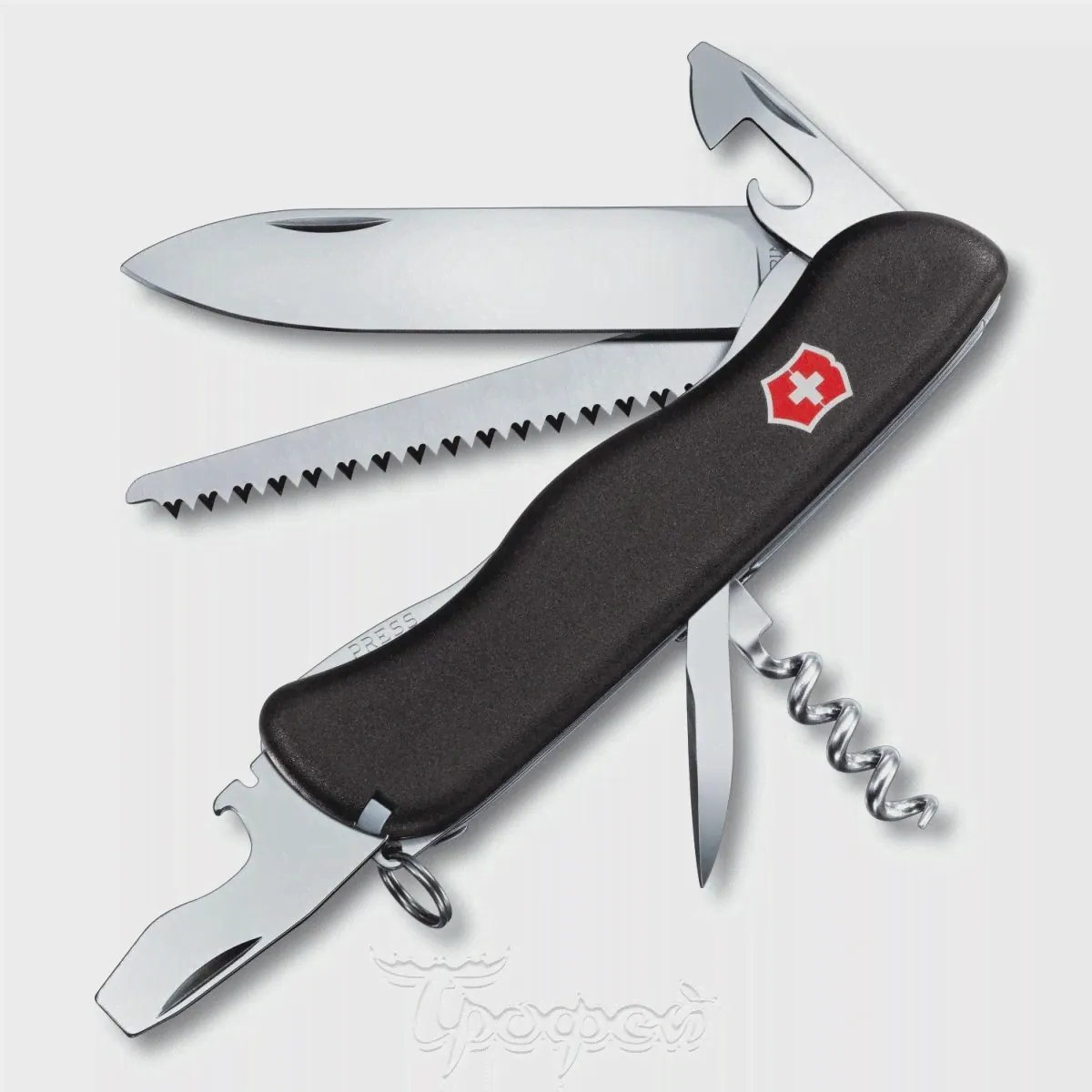 Нож Victorinox Forester (0.8363.3), 111мм, 12ф., черный-0
