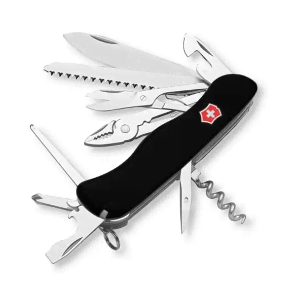 Складной нож Hercules от Victorinox | Артикул 0.9043.3 Hercules black-0