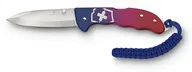 Нож перочинный Victorinox Evoke Alox (0.9415.D221), 136 мм, синий/красный
