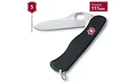 Мультитул Victorinox Sentinel Clip, черный, 4 опций