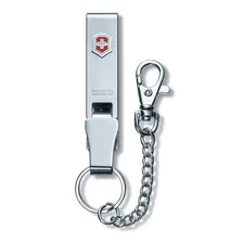 Подвеска на ремень Victorinox 4.1859 "Multiclip", с карабином, кольцом для ключей и цепочкой, металлическая