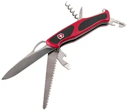 Нож Victorinox RangerGrip 79 130мм 12 функций красно-черный
