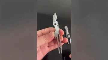Пинцет Нож #EDC Titanium Tweezers knife Ссылка в комментариях/Product link in comment #shots #knife