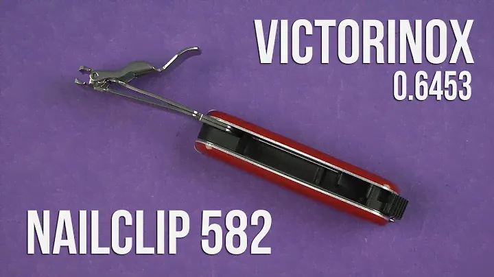 Распаковка Victorinox NailClip 582 (0.6453)