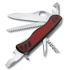 Нож перочинный Victorinox Forester M Grip (0.8361.MC) 10 функций Красно-Черный