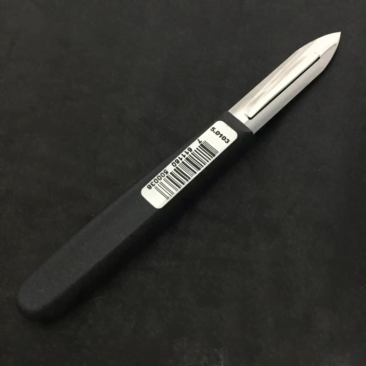 Картофелечистка черная одностороннее лезвие, для правшей Victorinox-2