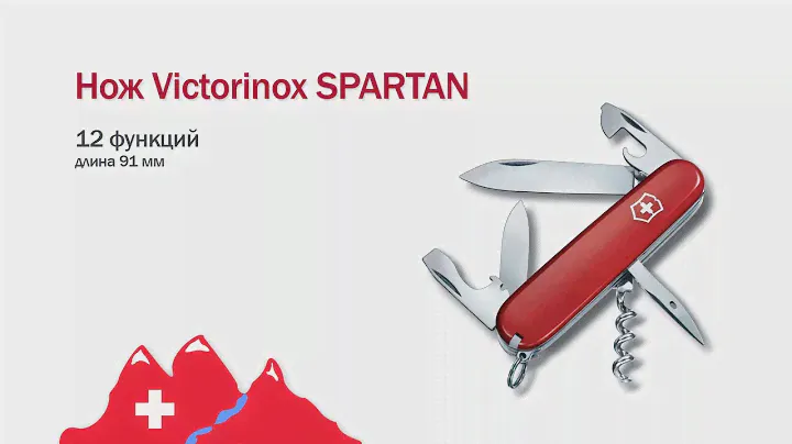Как пользоваться инструментами ножа Victorinox Spartan / How to use Victorinox Spartan tools