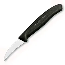 Нож для овощей 6 см черный Victorinox \ 6.7503