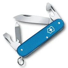 Нож перочинный Victorinox Alox Cadet (0.2601.L20) 84мм, 9 функций голубой подар.коробка (лимитированная серия)
