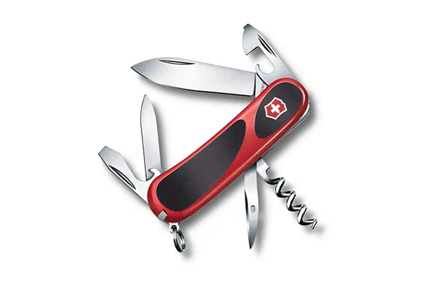 Нож Victorinox Evolution S14, 2.3903.SE, 85 мм, 14 функций, красный.-4