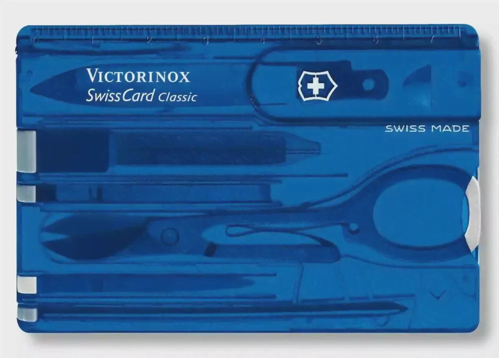 Victorinox SwissCard Classic (0.7122.T2) синий-0