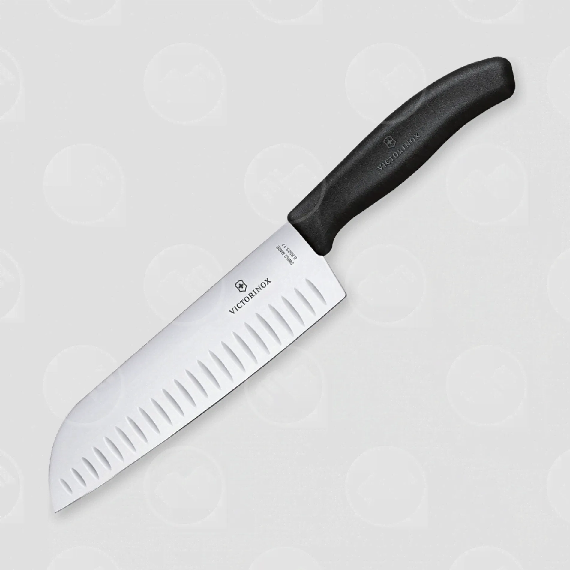 Нож кухонный Сантоку Swiss Classic 17 см, 6.8523.17B, VICTORINOX-0